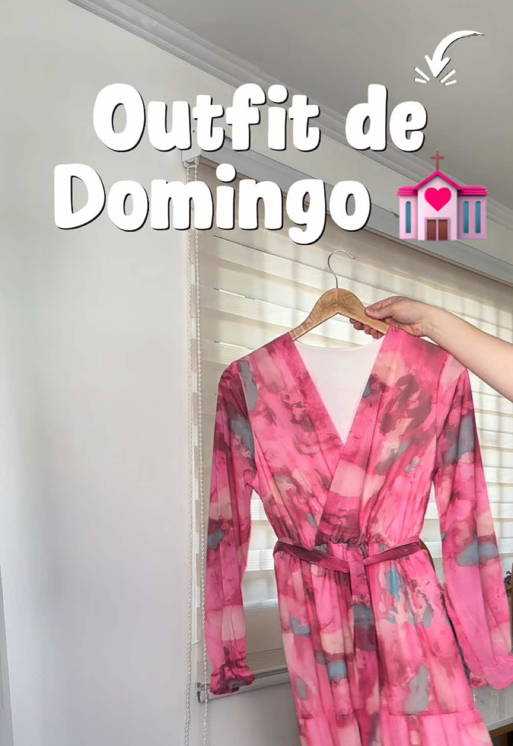 Domingo de iglesia 💝#outfitideas #outfitinspo #grwm #iglesia #outfits 