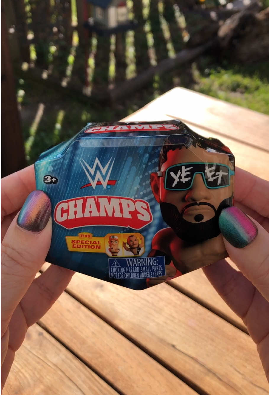 #gifted WWE Champs Pop N Lock Surprise Figures! There’s 12 to collect! Each figure comes with an accessory and mini trading card.  You can find these at @Walmart 🛍️ Thanks to @ToyMonster International for gifting this to us! #WWE #toymonster #wwechamps #asmr @WWE @PlayWise Partners 