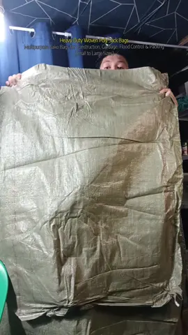 Ingay naman ni Aljur kapit bahay namin! ay ito pala yung Heavy Duty Woven Poly Sack Bags – Multipurpose Sako Bags for Construction, Flood Control & Packing (Small to Large Sizes) #HeavyDutyBags #SandBags #FloodControl #ConstructionUse #WovenPolySacks     