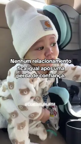 Nenhum relacionamento fica igual após uma perda de confiança.#frases #motivational #reflexão #licaodevida 