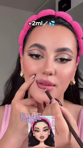 Lip like Bratz doll #fyp #viral #makeup #lip 