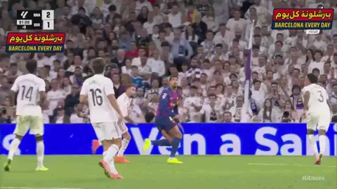 التدخل على اراوخو بدون كرة امر طبعي فقد مع وجود هكذا حكام في الدوري الاسباني #ريال_مدريد #برشلونة #ريال_تحكيم #كلاسيكو 