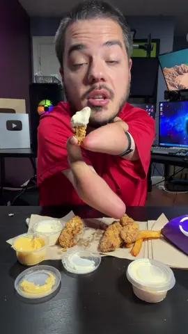 Taco Bell Chicken Tenders + tracking my calories with @Cal AI #calaipartner 