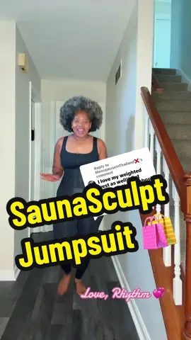 Replying to @MenopauseInThailand❌ FREE SHIPPING 🛍️ Here it is! The SaunaSculpt Jumpsuit is an INSTANT FAV 😍 #jumpsuit #saunasculpt #sheswaisted @She’s Waisted 