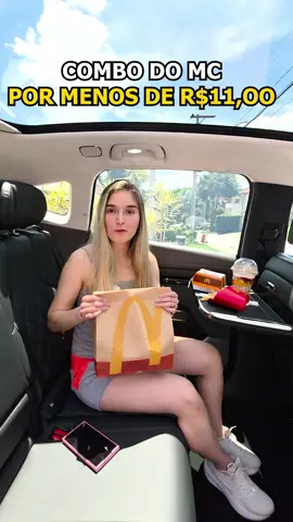 USE : GANHEI70 - Cupom: 70% OFF, limitado a R$30 - SOMENTE NAS PRIMEIRAS COMPRAS DE NOVOS USUÁRIOS; - Válido apenas para a primeira compra na Região Metropolitana de SP e Rio de Janeiro  combo do MC Donald's por menos de onze reais, pega só essa dica  @99  #publi  #99publi #comida #restaurante 