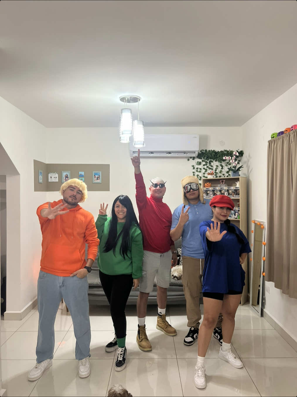 Temática de halloween por mi cumpleaños #halloween #knd #chicosdelbarrio #friends #micumpleaños 