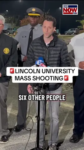 Mass shooting at Lincoln University: six people hurt and one person killed. #news #shooting #breakingnews #lincolnuniversity 