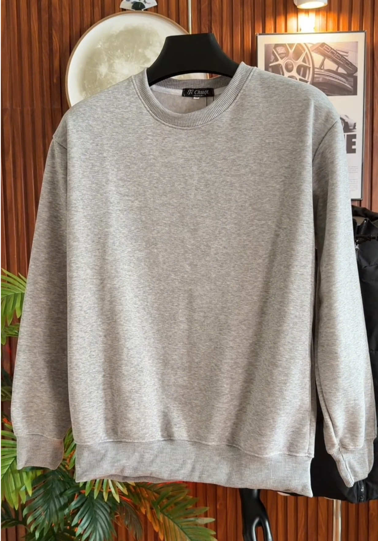 Áo Sweater Unisex Basic Nỉ Bông #thoitrangnam #xuhuong #aosweater #sweater #aoni 
