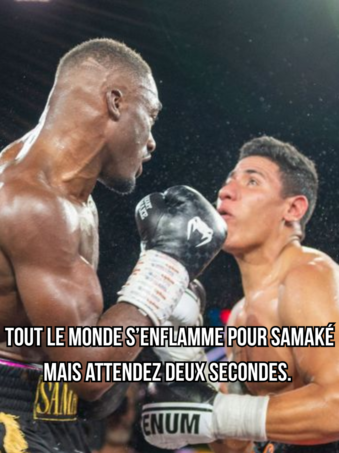 Tout le monde s’enflamme pour Samaké mais attendez deux secondes. #mma #UFC #ufc321 #bakarysamake #boxe