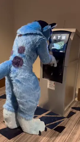 BLUEY NEEDS MONEY FOR AN ICE CREAM!!!  - #furry #fyp #bluey #fursuit #fursuiter 