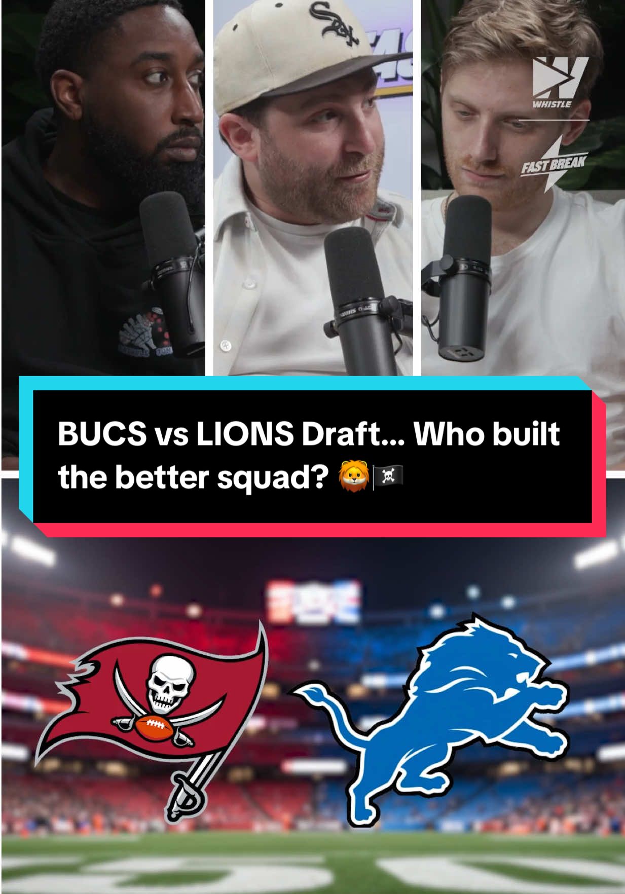 Didn’t realize how STACKED the Bucs and Lions are 😳 @Justin Bobby @Adam Kester @Playboy Marty  #nfl #football #lions #buccaneers #draft 