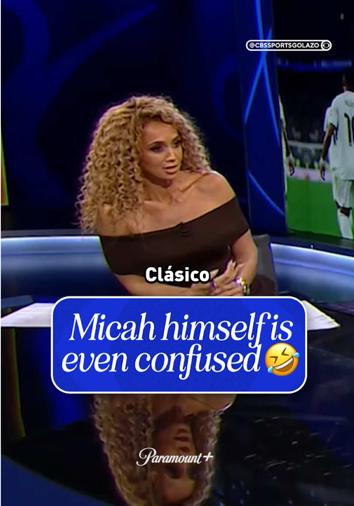 Want to change your answer now, Micah? 😂 #Soccer #football #realmadrid #fcbarcelona #ElClasico 