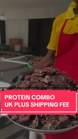 Uk Nigerians Make your UK Christmas taste like Nigeria! 🇳🇬 🇬🇧🎁 Protein Combo includes :  full dried goat meat 130 pcs  cow meat 40 pcs  20 pcs of catfish  50 pcs panla fish  1 paint bucket stockfish 1 paint if crayfish  340.5000 (including shipping fee doorstep delivery) free chicken spices!  DM to order now! Book a slot - offer ends 2nd of December.  To shop send us a dm or message us on WhatsApp- 07032548537 #uknigeria🇬🇧🇳🇬  #christmasshopping  #africanfooduk  #nigerianfood #tiktokfood 