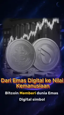 Dari Emas Digital ke Nilai Kemanusiaan#interlink #bitcoin #blockchain #ITLG 