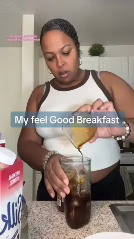 As seasons change, so do we. There’s always brighter days ahead.🤍 #veganbreakfast #icedcoffee #feelgood #wordsofwisdom #yapsession 