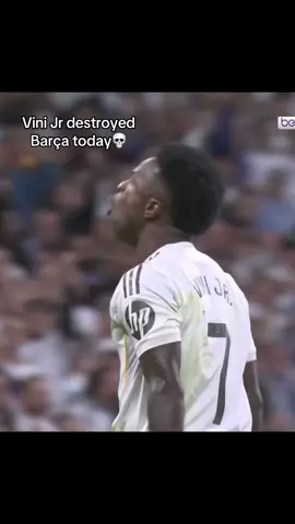 Vini Jr 🆚 Barça today💀😵‍💫