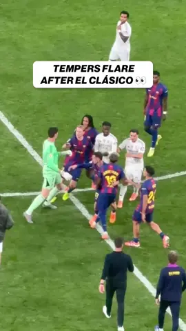 Dani Carvajal called out Lamine Yamal for talking too much, sparking a postgame clash between Real Madrid and Barcelona 🔥 EL CLÁSICO 🍿 (Via defcentral/x)#lamineyamal #danicarvajal #ElClasico #realmadrid #barcelona