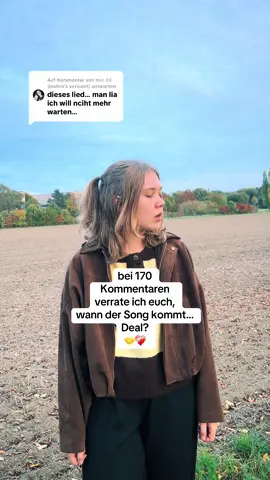 Antwort auf @mic 🏳️‍⚧️ (mehro’s version!) Deal? Schaffen wir 170 Kommis? Dann verrate ich euch, wann der Song kommt ❤️‍🩹🤝 #deutschemusik #MentalHealth #selbstzweifel #provethemwrong #traum 
