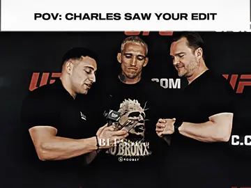 Back to the time when he saw my edit about him  #charlesoliveira #blessedmma #UFC #fighter #thegreatest 