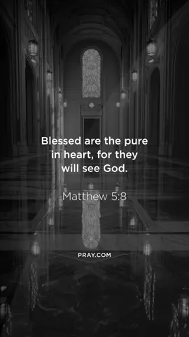A pure heart sees God in every moment. ✨ When our hearts are free from the clutter of pride, bitterness, and selfish ambition, we begin to see God more clearly—in His Word, in others, and even in our everyday moments. The reward for such a heart is nothing less than seeing God—experiencing His presence, knowing His will, and walking closely with Him.