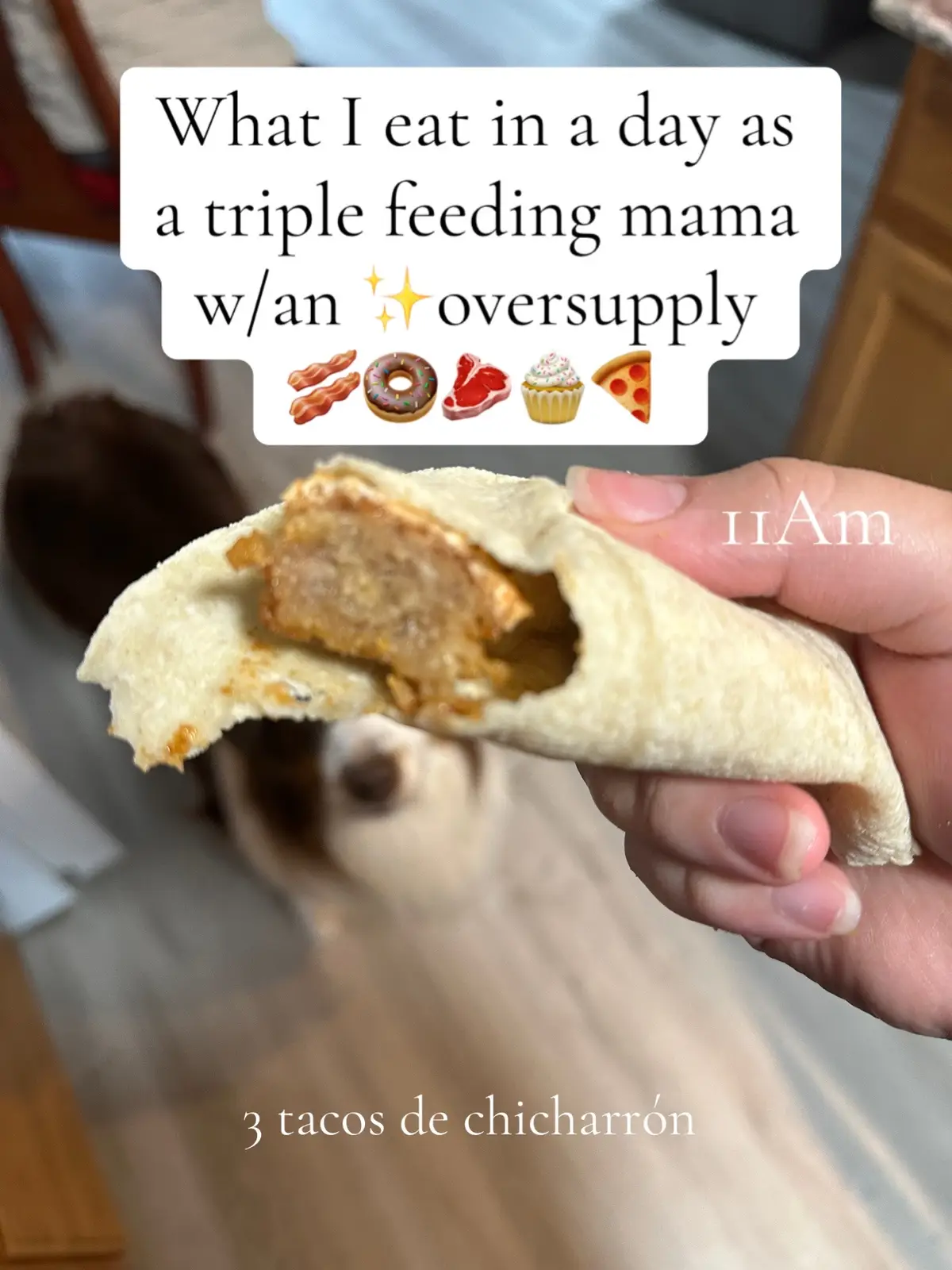 I did soooo good with my eating during the week so on Saturday I let loose & it was def worth it #oversupply #oversupplier #milksupply #lactation #nutrition 