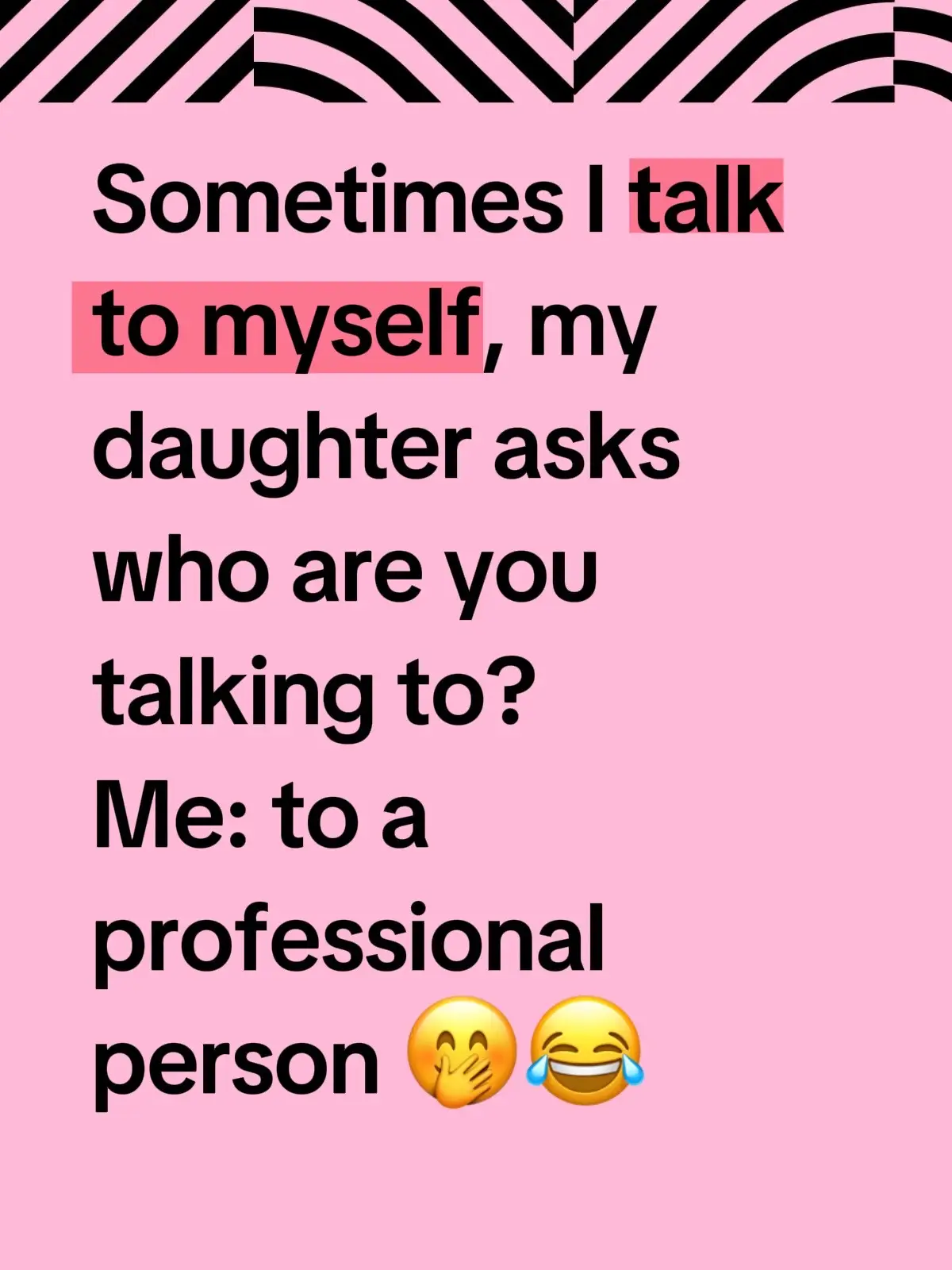 Well first of all, I’m a Harding working woman who don’t really have time to do a lot of other things unless with my family, so sometimes talking to myself is a must🤭😂and  having a meeting with me about something arlier in the day if I was nagging at myself or something and I’m pretty sure most of us DO sometimes argue with ourselves, agree or disagree of things we have done even the smallest things 🤭 I don’t know about you,but that’s me sometimes 😁