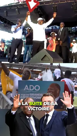 Emmanuel Macron vient de féliciter alassane Ouattara pour sa victoire au élections présidentielles.Le président français Emmanuel Macron a adressé ce matin un message de félicitations à son homologue ivoirien Alassane Ouattara, à la suite de sa victoire aux élections présidentielles en Côte d’Ivoire. Dans un communiqué diffusé par l’Élysée, Emmanuel Macron a salué « le bon déroulement du scrutin et la maturité démocratique du peuple ivoirien ». Le chef de l’État français a également exprimé son souhait de voir « les liens d’amitié et de coopération entre la France et la Côte d’Ivoire se renforcer au service du développement, de la stabilité et de la prospérité du continent africain ».Emmanuel Macron a insisté sur la relation historique entre les deux pays, rappelant les projets communs menés dans les domaines de l’éducation, de la sécurité et des infrastructures. Il a souligné la nécessité d’un dialogue constant entre Paris et Abidjan pour relever les défis économiques et climatiques. De son côté, le président Ouattara a remercié son homologue français pour son soutien et a réaffirmé sa volonté de poursuivre la modernisation de la Côte d’Ivoire dans un climat de paix.  #france🇫🇷 #allemagne #egypt #angola🇦🇴 #chine #espagne🇪🇦 #maroc #usa#paris 