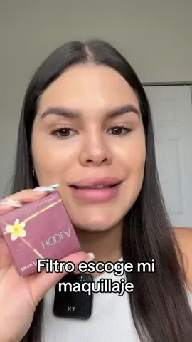 Filtro escoge mi maquillaje 👀😍 #makeup #beauty #fyp #greenscreen 