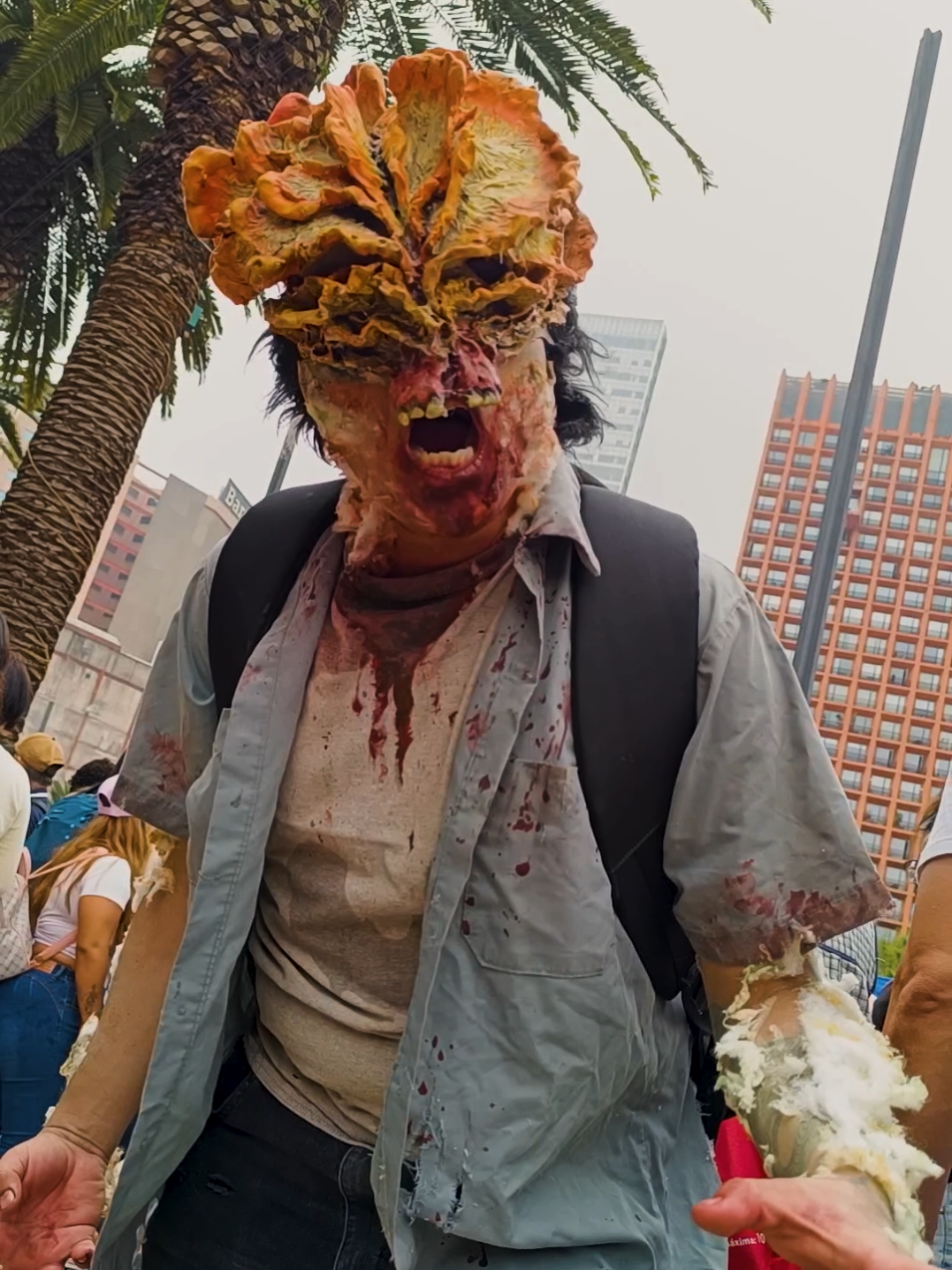 Marcha Zombie 2025 #cdmx #diademuertos #halloween #disfrazhalloween #marchazombie 