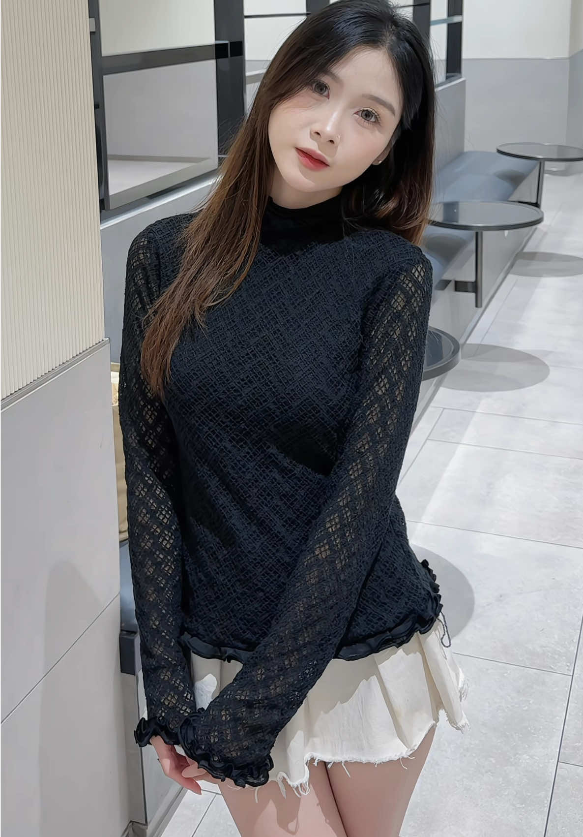 Lạnh rùi không thể thiếu áo cổ lọ ✨ #TIMO #thoitrangnu #áokiểu #áothun #thudong 