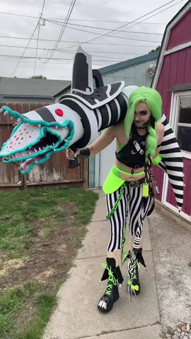 One of my last sandbones drafts, I suck at filming guys IM SORRY #beetlejinx #beetlejuice #jinx #halloween #fypシ゚viral 