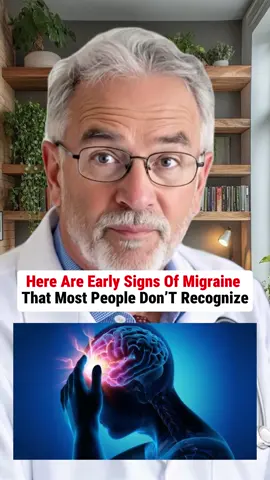 Here are early signs of migraine that most people don’t recognize #healthy #healthtips #health #brain #migraine 