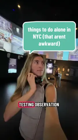 probably my favorite thing i’ve done in the city alone so far!!  @SPYSCAPE is such a fun immersive experience, you have to add this to your list 😍✨ #nycthingstodo #solotravel #thingstodoalone #trynewthings #nycactivities 