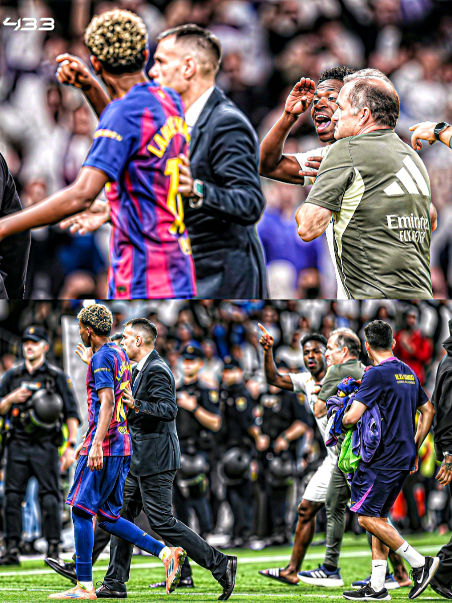 laga panas 🔥,Yamal di ketawain sama pemain Madrid omongannya gak fakta 😹🤭 #ElClasico #panas #realmadrid #barcelona #fyp 