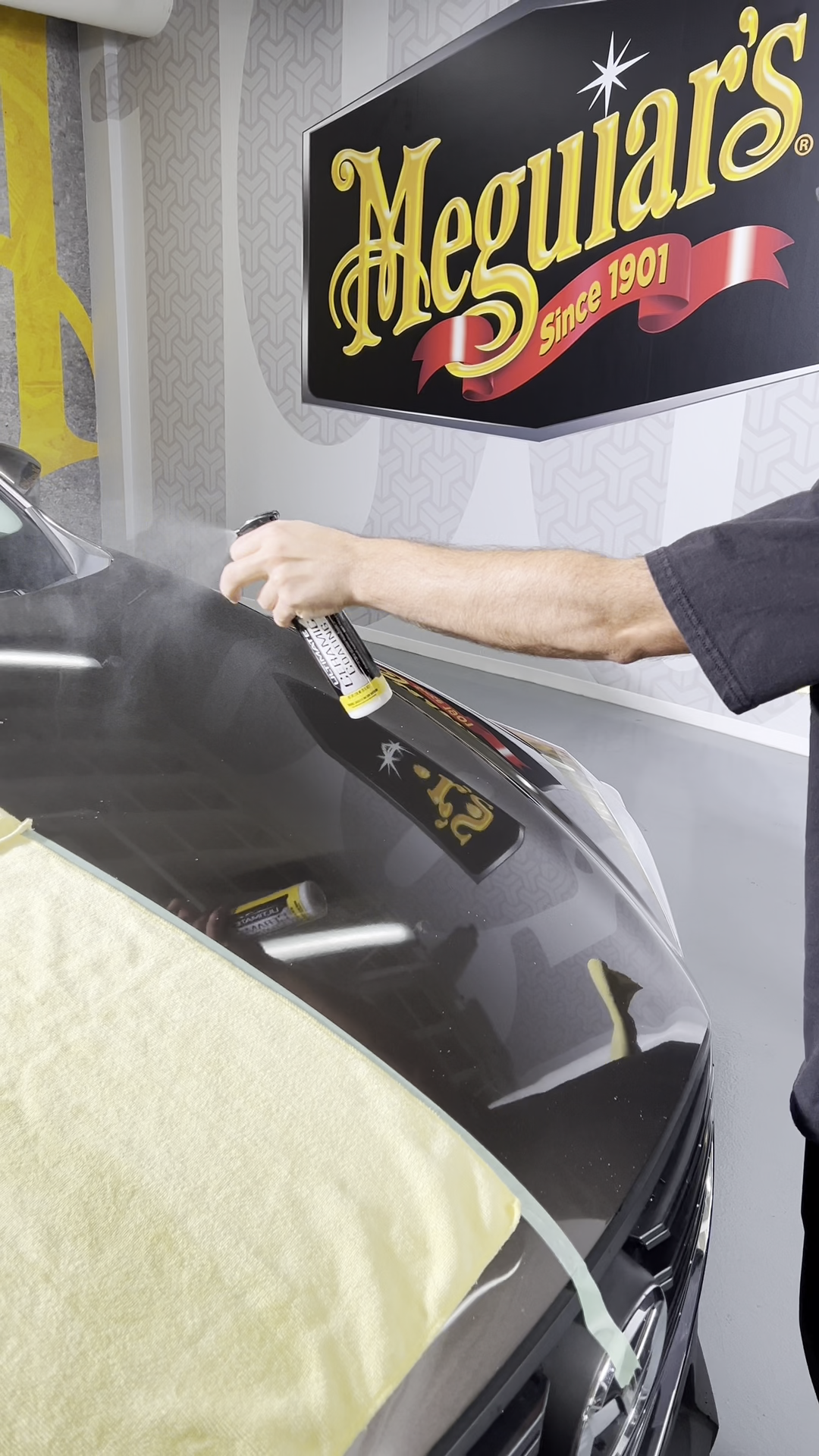 Ultra durable protection that's simple to use! Plus...excellent water beading protection, increased gloss & slickness! Spay on, spread & buff off application! Time for Ultimate Ceramic Coating! #meguiars #coating #ceramiccoating