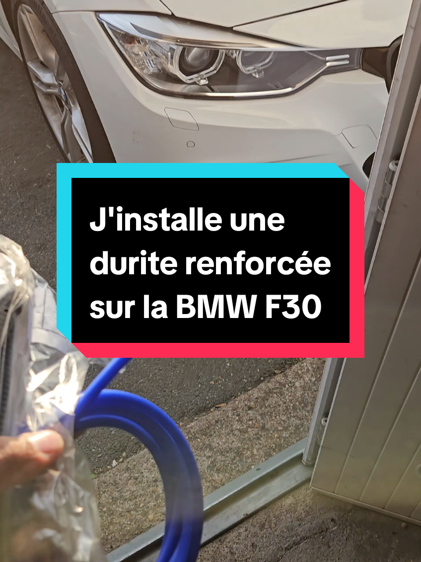 j'installe une durite renforcée et le reniflard sur la BMW F30 #fyp #bmwf30 #f30 #mécanique 