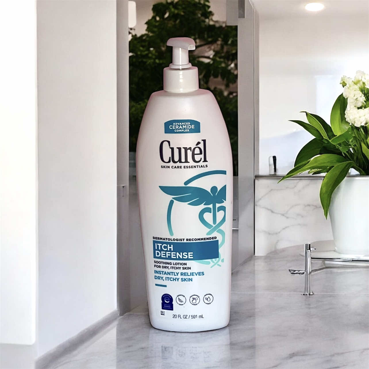 #CurélPartner This @Curél US Itch Defense Lotion is my holy grail. It keeps my tattoos calm, my bug bites in check, and my skin soft! ✨ I found it on Amazon & haven’t looked back ❤️