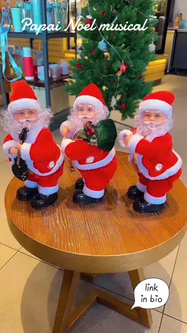 Papai Noel De Dança Com Música Elétrica/Brinquedo De Boneca De Natal/Decoração De Festa Presente Infantil #papainoelmusical🎅🎶 #papainoel #papainoelchegou 