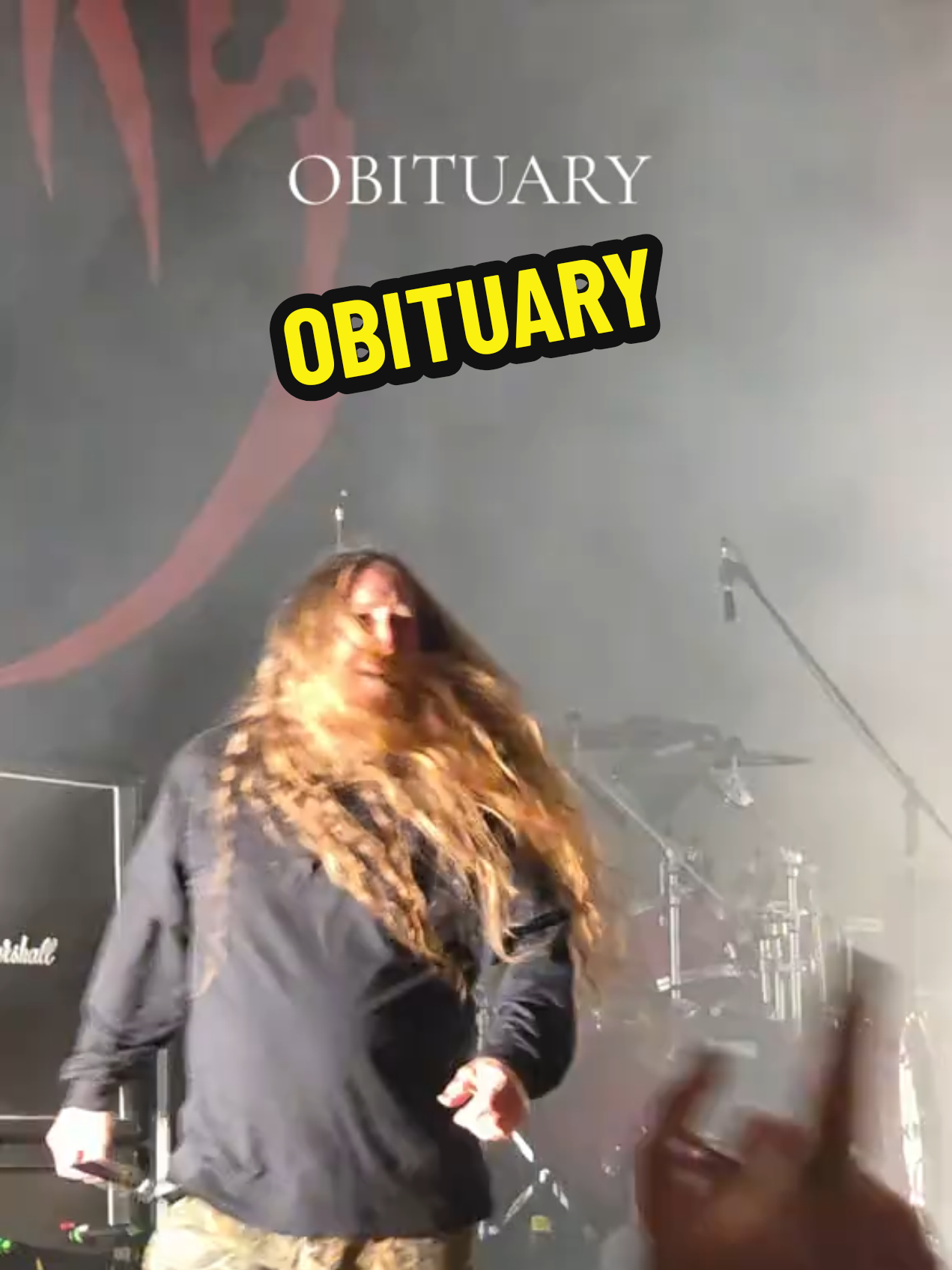 OBITUARY at Bristol Beacon #metalmusic #metalhead #deathmetal #thrashmetal 