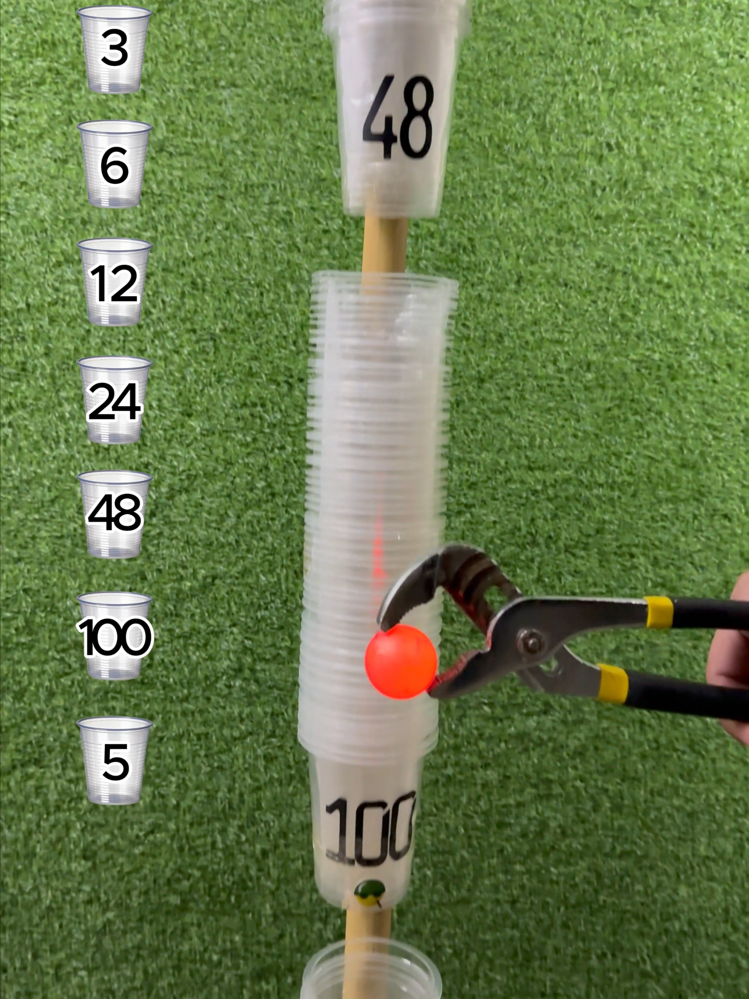 Can Hot Ball Cross The All Cups what will happend next? 🥤 #experiment #asmr #satisfyingvideos #Science #scienceexperiment #asmrvideo #asmrsound #foru #treanding #foryouppage #tiktokviral #fyp #unitedstates #unitedkingdom #disposable #cup #cups #hotball