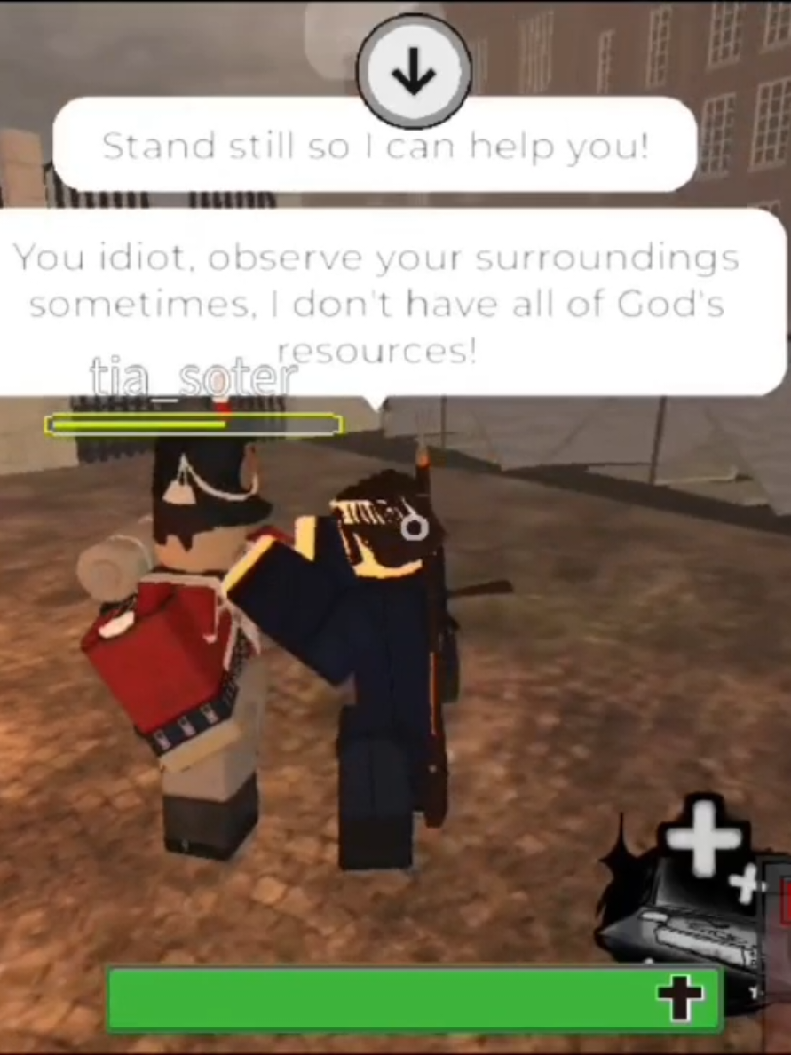 The new swedish surgeon's voiceline is what i always wanted to say to the new players LOL #gutsandblackpowder #gnb #gutsandblackpowderroblox #fyp #memes 