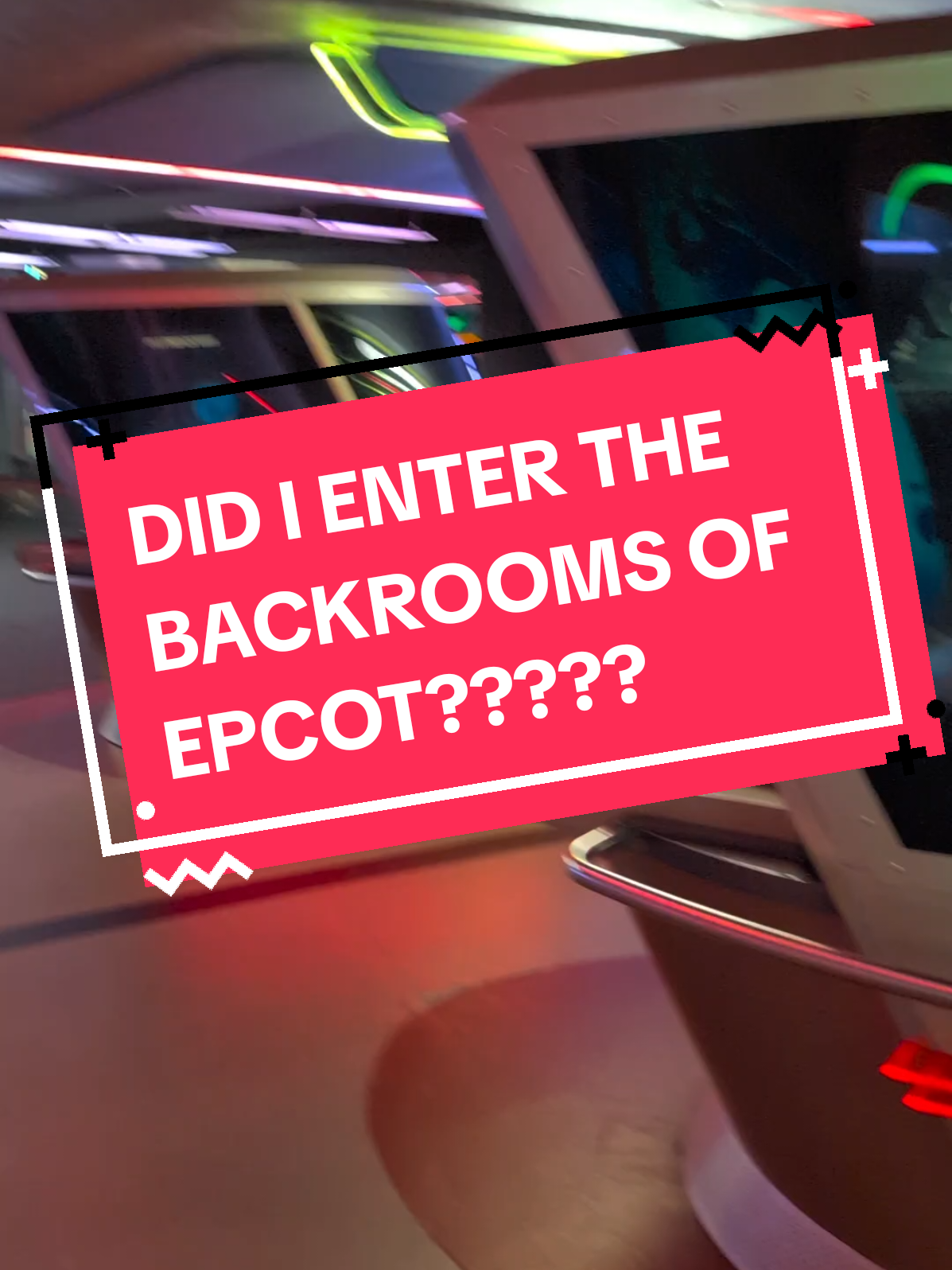 I GLITCHED INTO THE BACKROOMS OF EPCOT #backrooms #epcot #spaceshipearth #distok #shawninorlando 