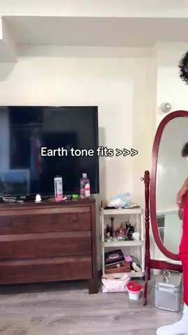 Earth tone fits  for the fall >>> #falloutfits #fallfashion #streetwear #fashion 