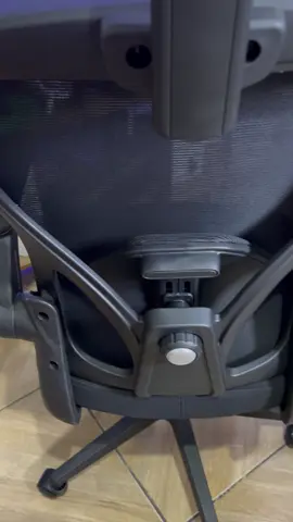 Cadeira Ergonômica Escritório com apoio para lombar ajustável! #cadeira #escritorio #cadeiragamer #homeoffice #tiktokshop 