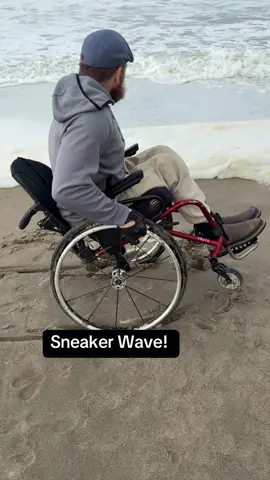 Please FALLOW for more adaptive adventures! #waves#ocean#para#coast #independence 