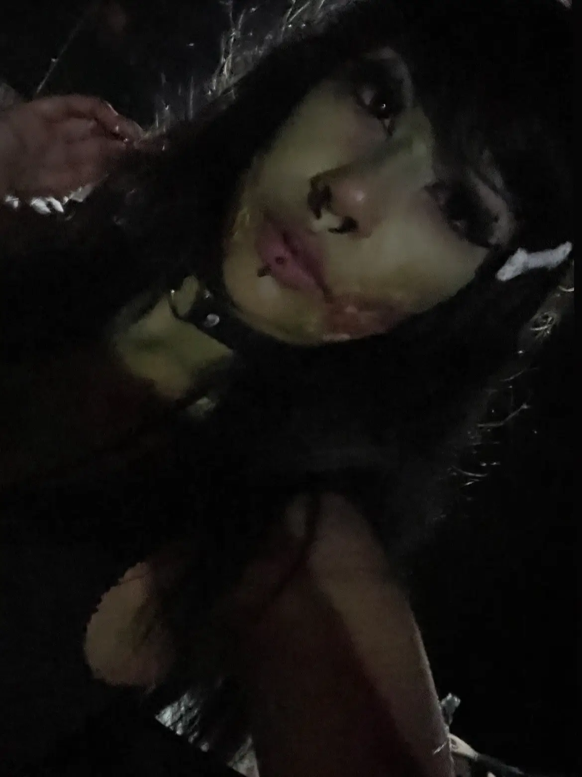 my zombie look last night 