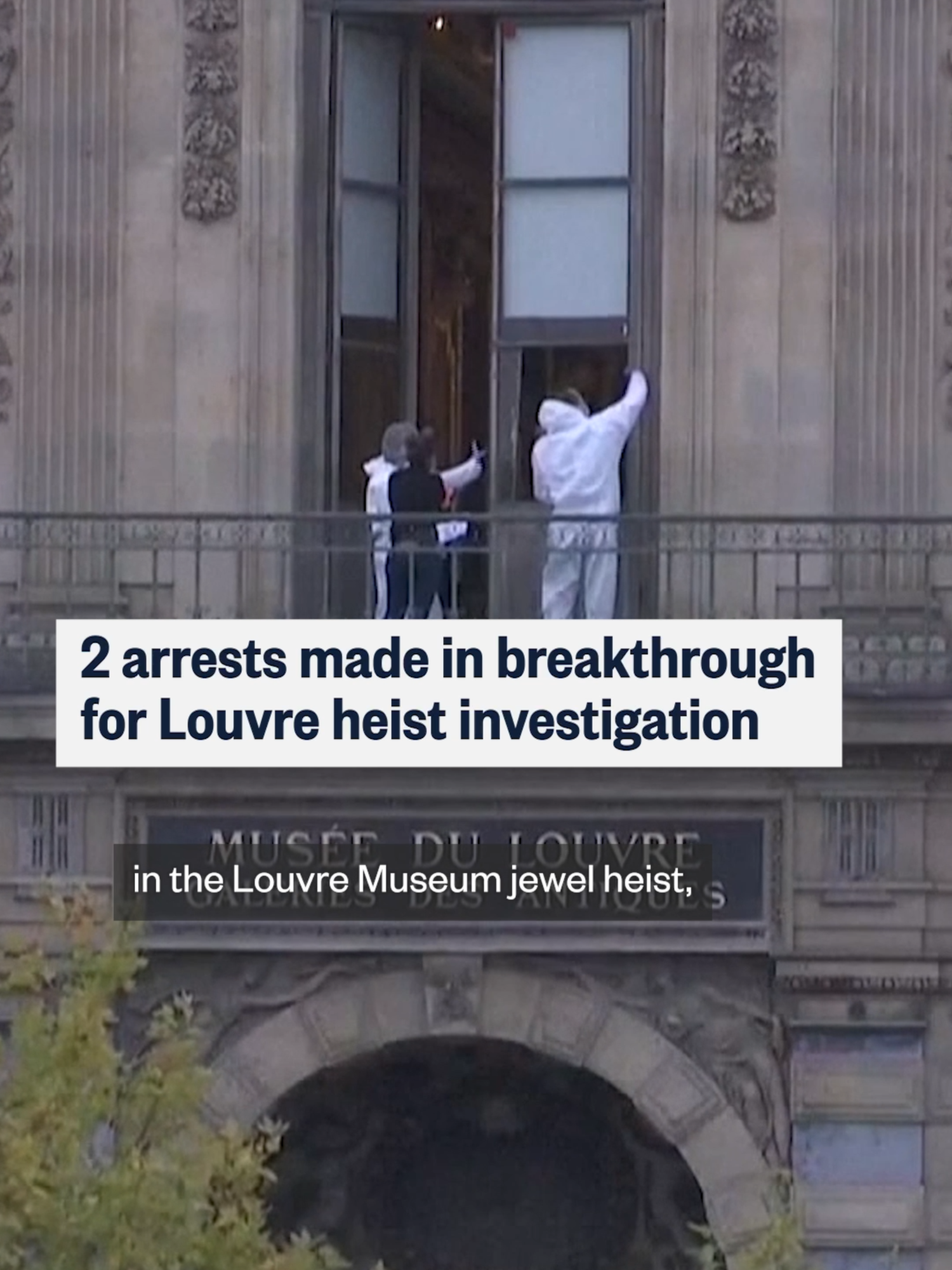 One week after four thieves swept through the #Louvre in just seven minutes, the first arrests have been made in a case that exposed critical security weaknesses and wounded French pride. NBC News’ @rafsanchez1 reports from #Paris.