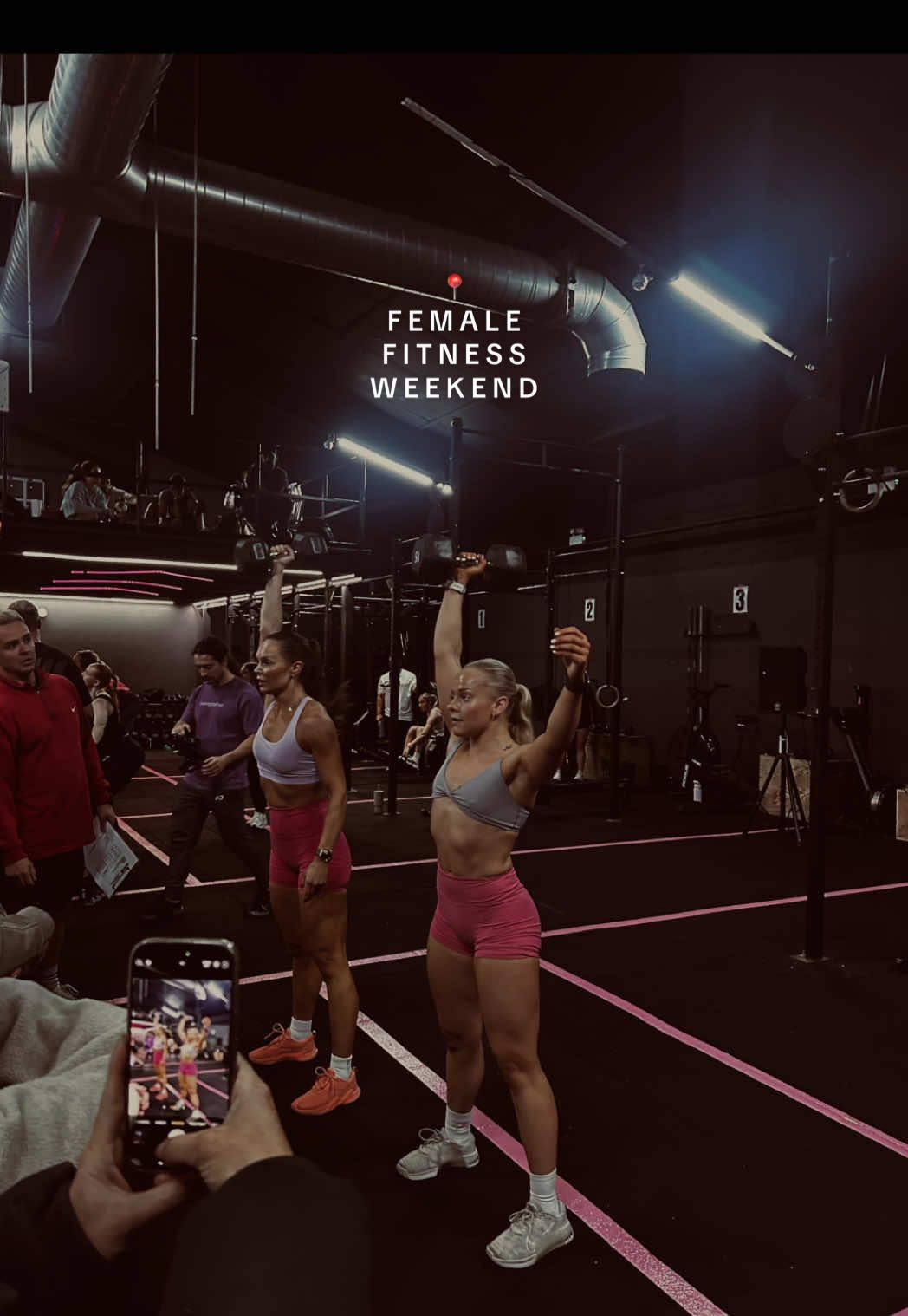 Female Fitness Games💗  #gym #Fitness #challenge #fyp 