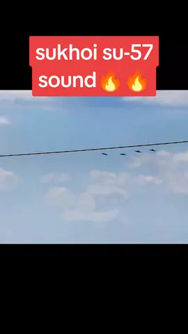 The sound......! of the Sukhoi Su-57😱❤️ صوت طائرات الشبح سوخوي سو-57🔥...وهي تحلق فوق سماء موسكو 😎❤️ #moscow #russia #sovietunion #su57 #avion 