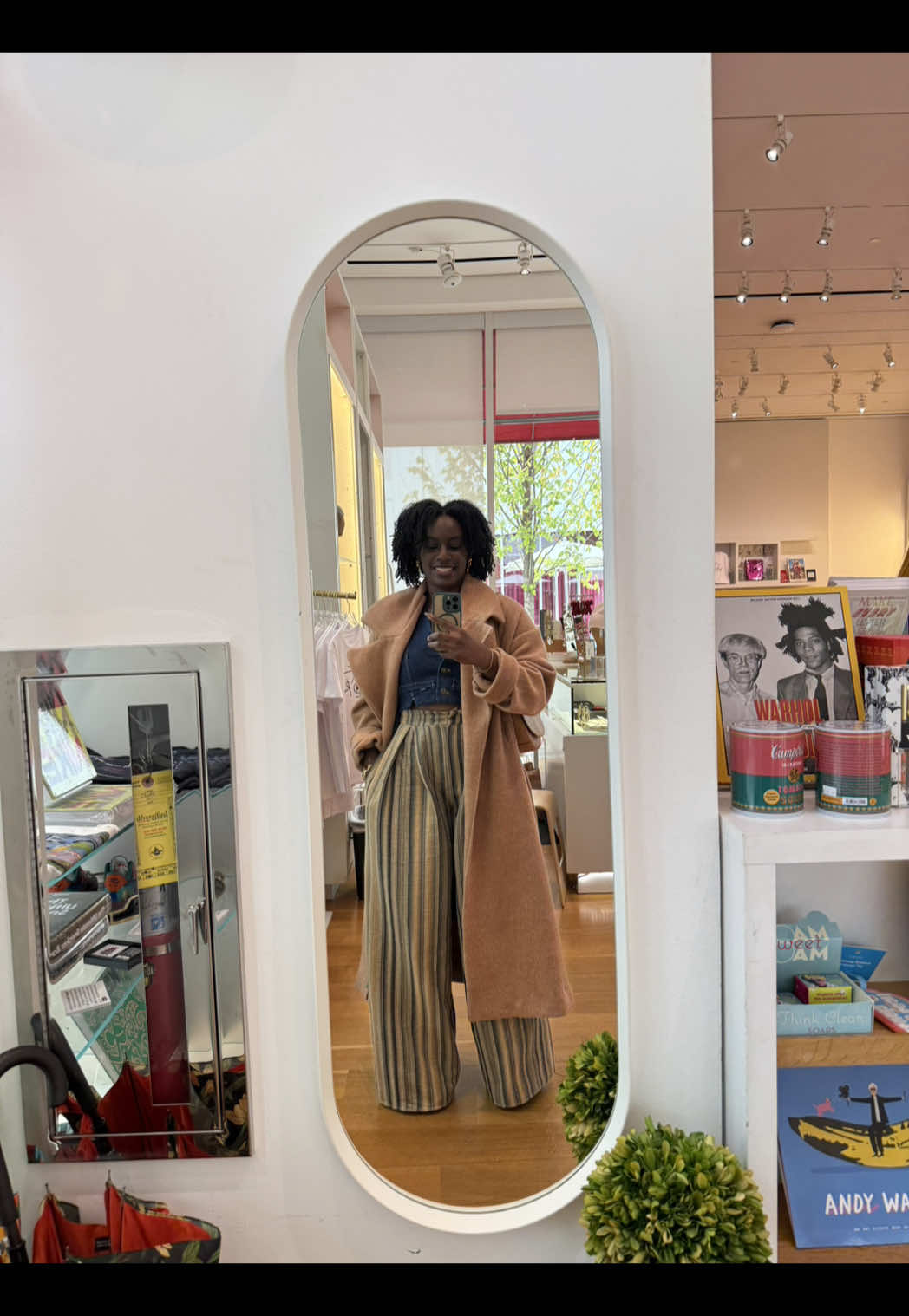 Making a full look head to toe will never not be a flex but how we feel about this one?? #sew #sewing #OOTD #fallfashion #fyp 